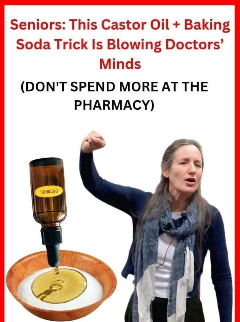 Shocking Benefits of Mixing Castor Oil with Baking Soda! Your Body Will Thank You!