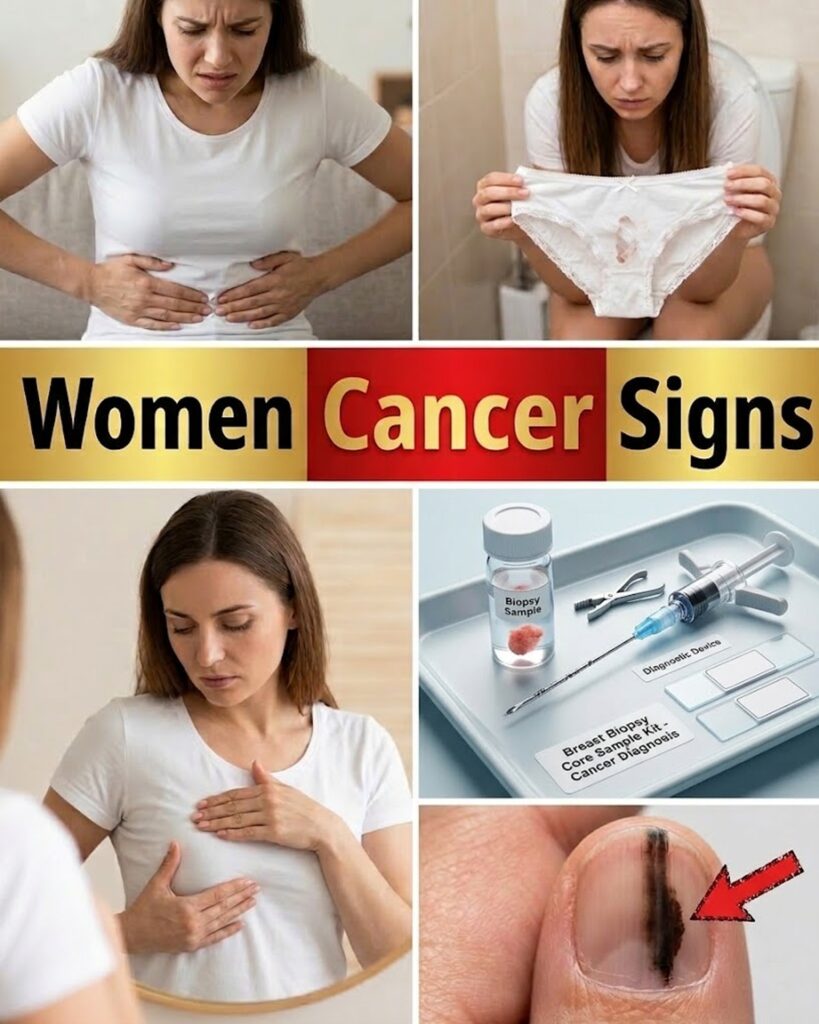 14 Cancer Warning Signs Many Women Overlook