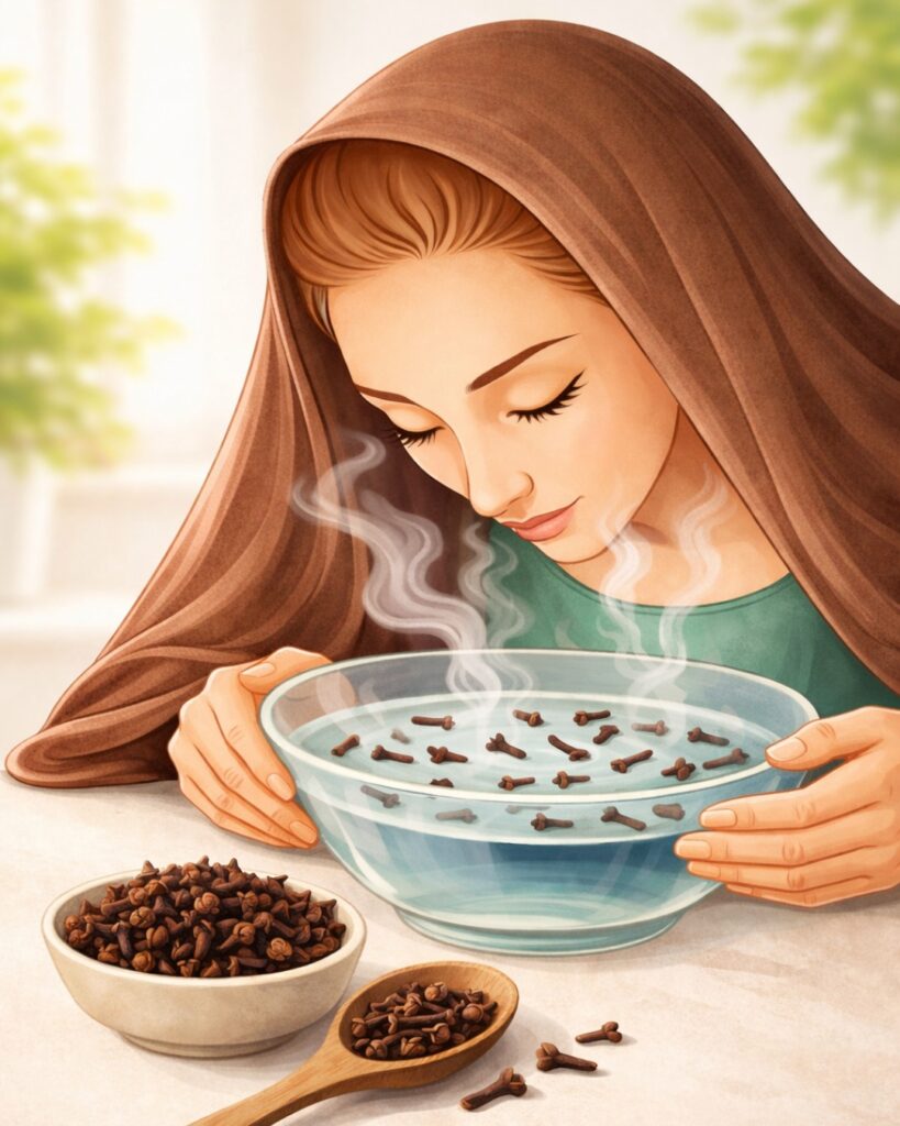 The Power of Clove Steam Inhalation: Respiratory Relief You Can Feel in Minutes (Not Hours)