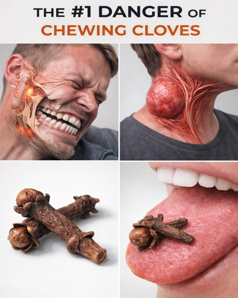 MISTAKE #1 WHEN CHEWING CLOVES (YOUR HEALTH IS IN DANGER)
