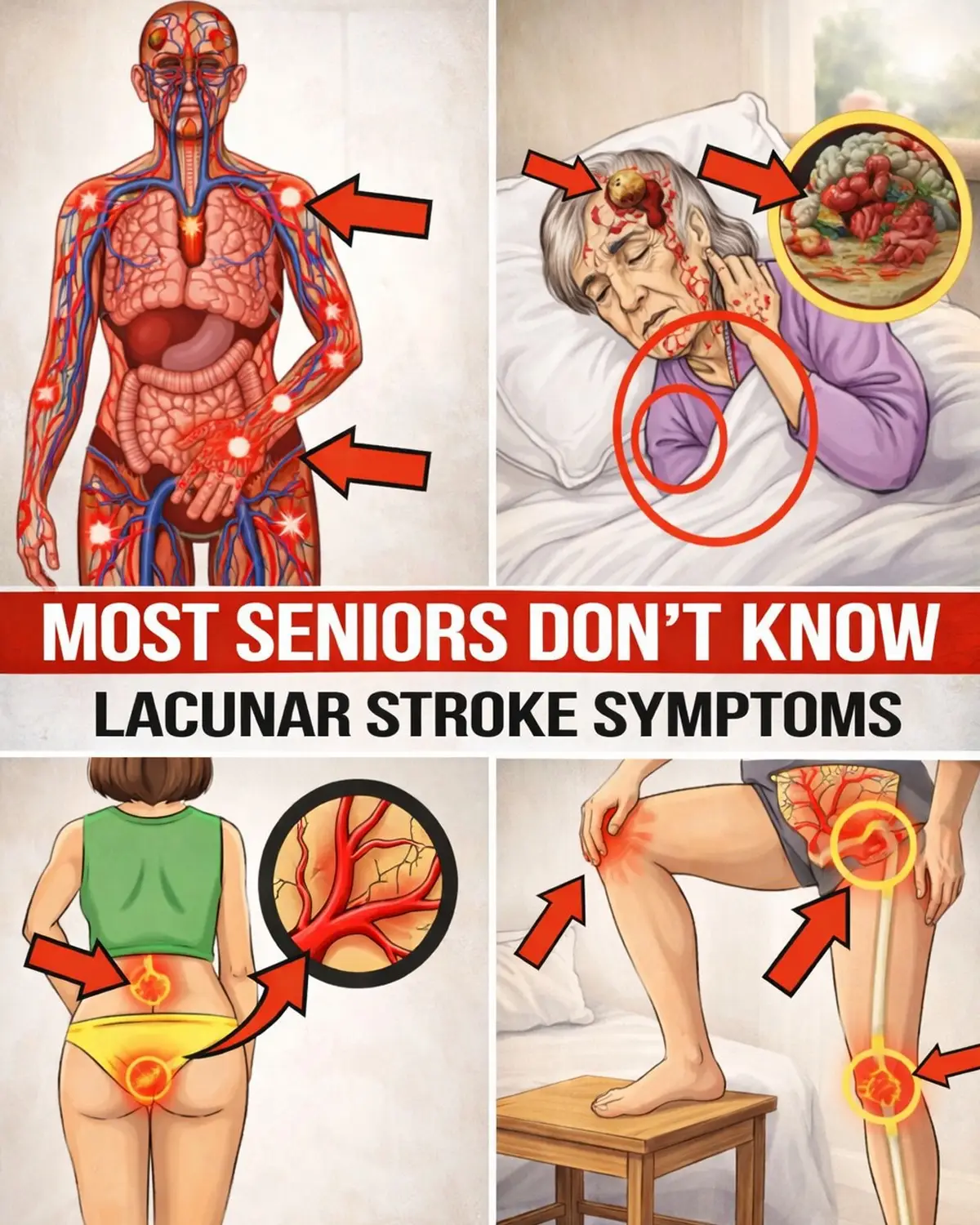 7 Lacunar Stroke Warning Signs in People Over 60 (Everyone Overlooks #4)
