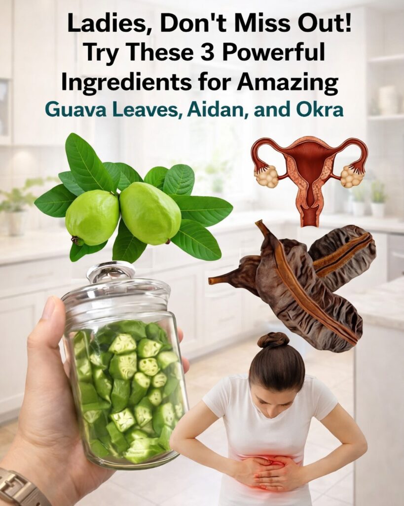 Okra and Guava Leaves: A Timeless Herbal Ritual Many Women Still Use for Gentle Monthly Comfort