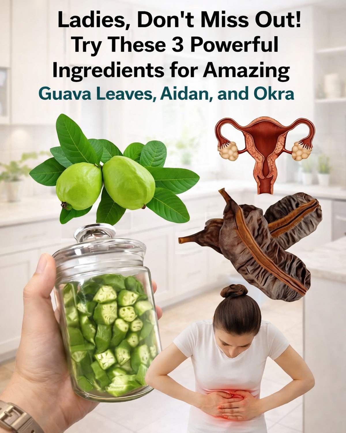 Okra and Guava Leaves: A Timeless Herbal Ritual Many Women Still Use for Gentle Monthly Comfort