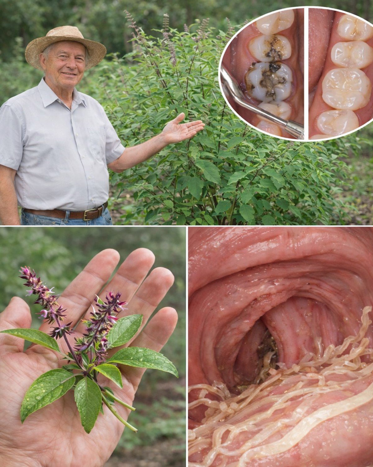How Holy Basil (Tulsi) May Naturally Support Stronger Teeth, Healthier Gums, Fresher Breath, and Cavity Prevention
