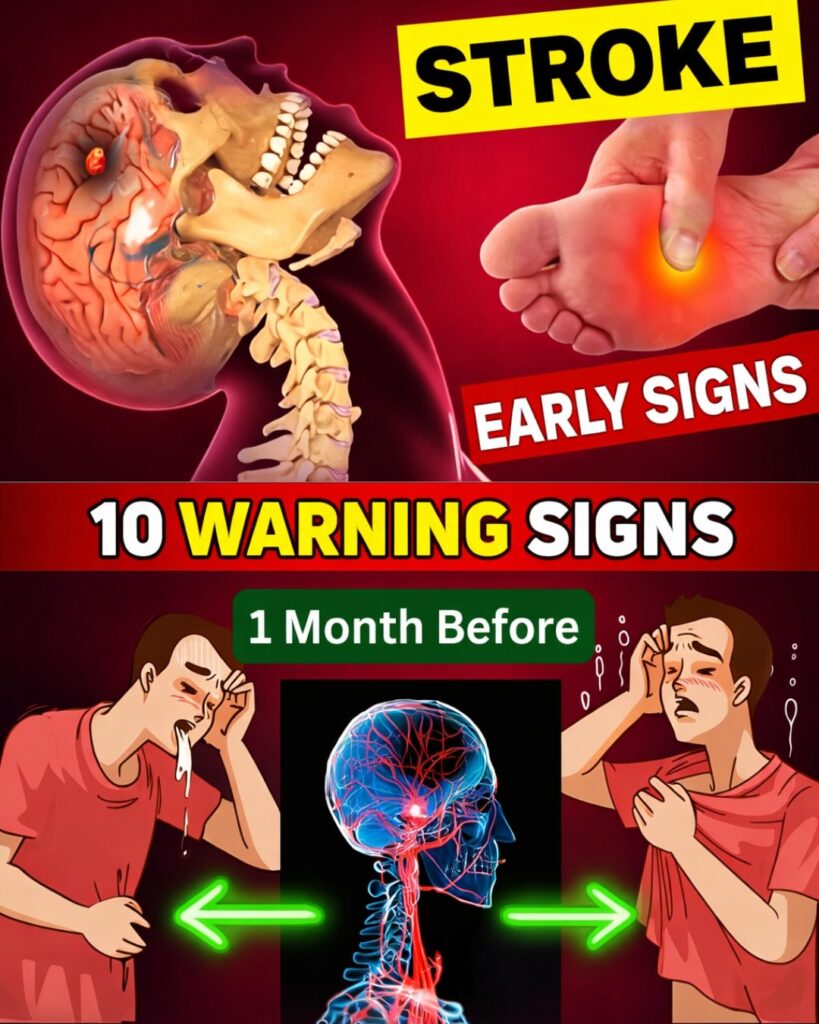 8 Warning Signs of Stroke Risk You May Notice One Month Before Plus 9 Lifestyle Tips to Support Better Brain and Heart Health