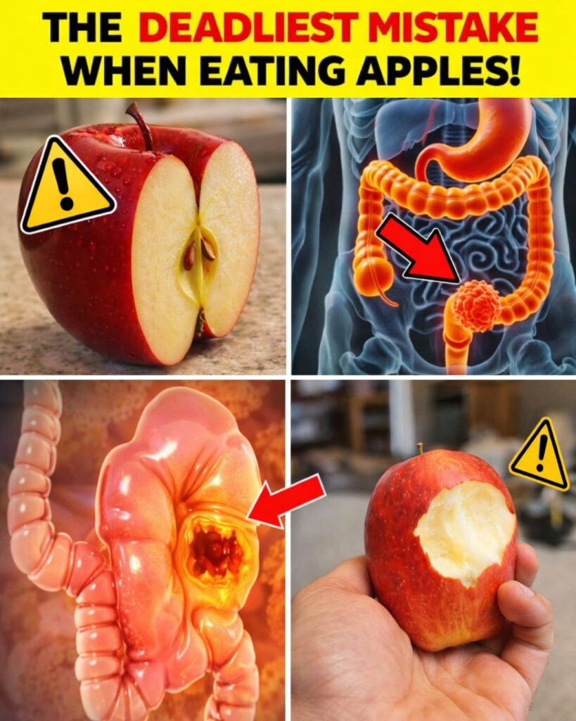 ALERT! You’re Making These 9 Apple-Eating Mistakes That Could Harm Your Health!