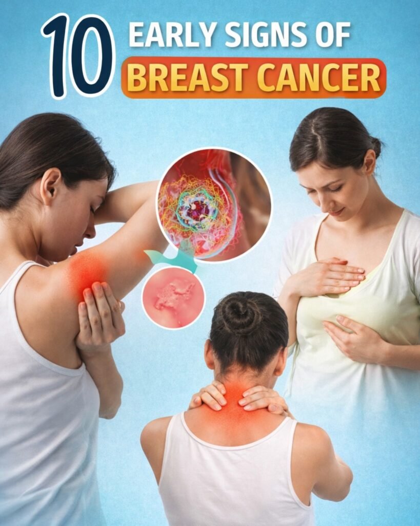 10 Warning Signs and Symptoms of Breast Cancer: It Could Save Your Life