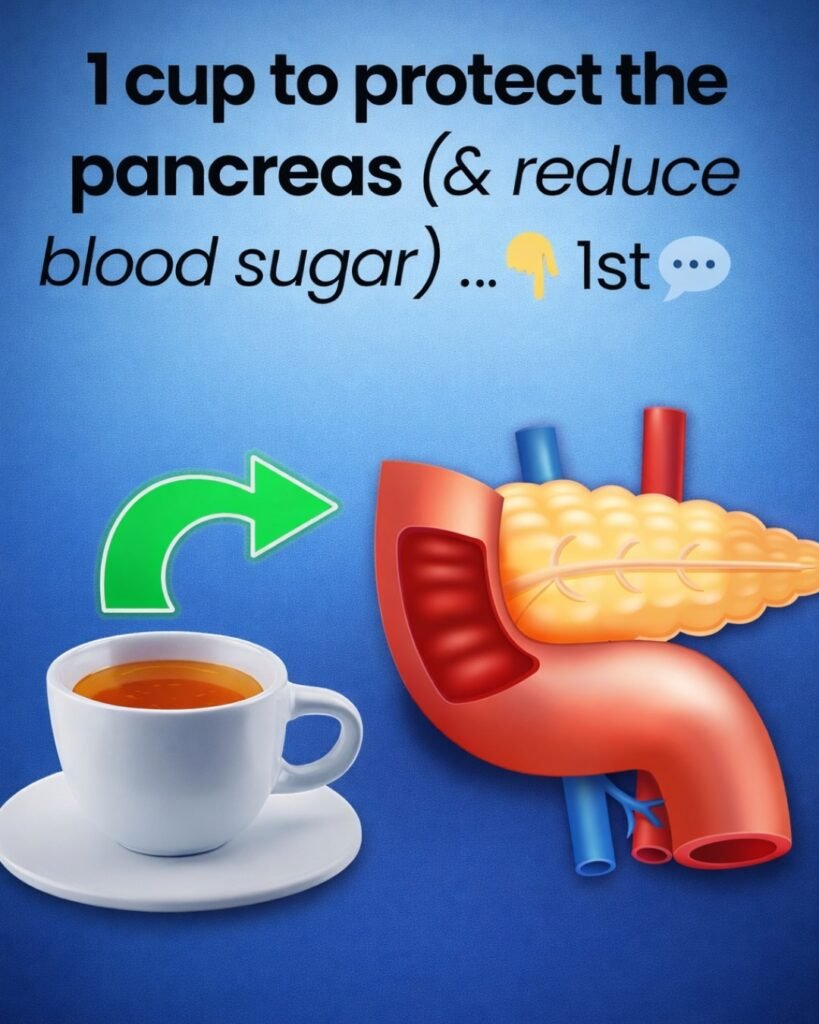 1 cup to protect the pancreas (and reduce blood sugar)