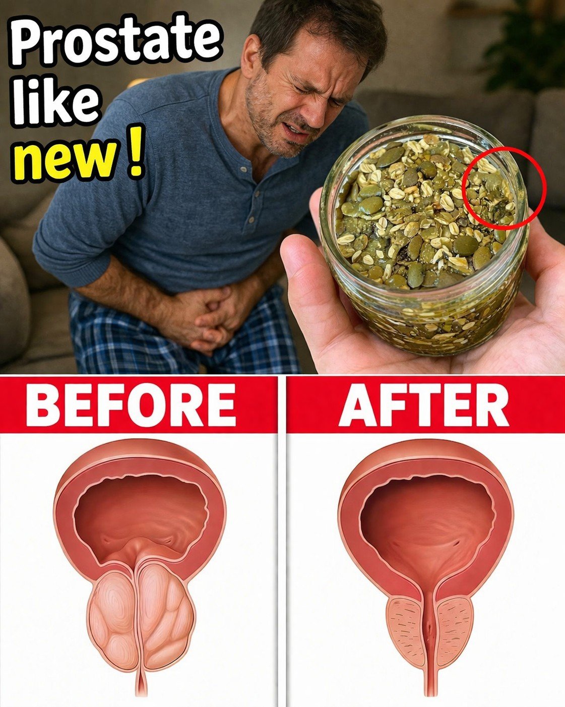 Natural Relief for Prostate Inflammation: 3 Simple 2-Ingredient Remedies That May Support Comfort and Function