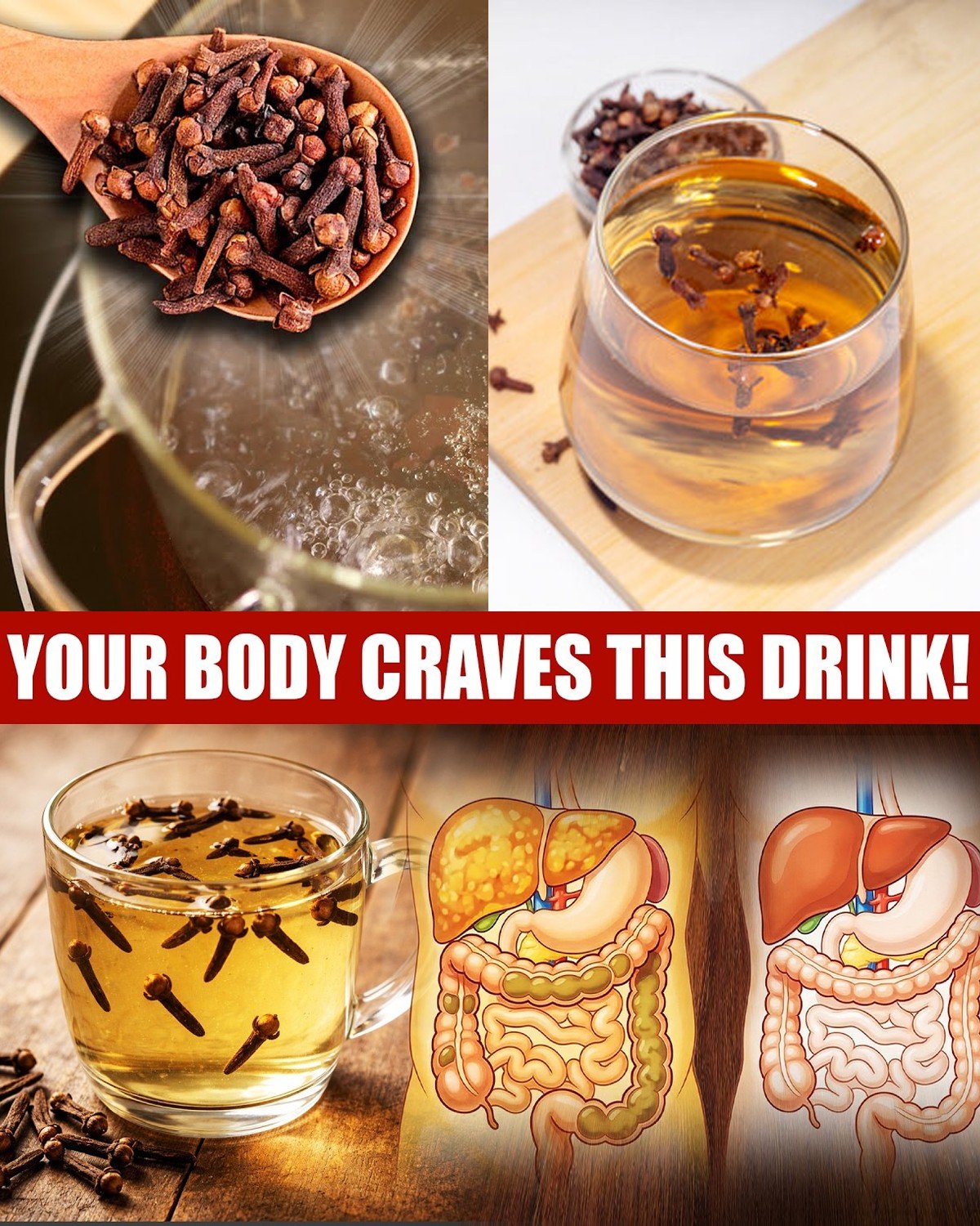 Drink Clove Water Once a Day and Watch What Happens to Your Body in Just 7 Days
