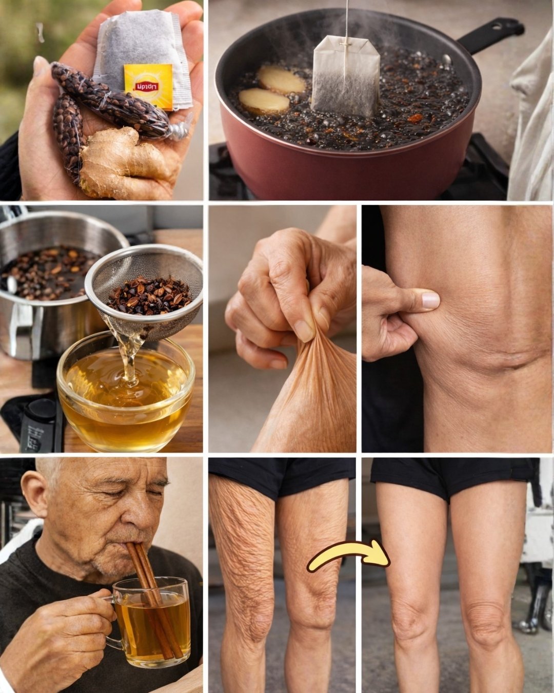 Cloves, Ginger, and Tea: A Natural Drink to Boost Energy and Support Skin & Muscle Health