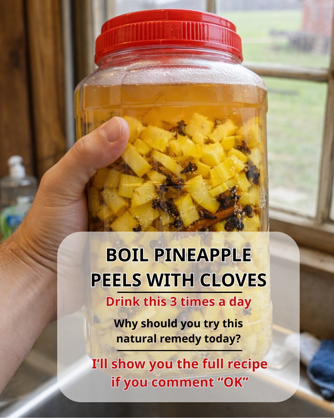 Have You Tried Boiling Pineapple Peels with Cloves for a Simple Daily Drink?